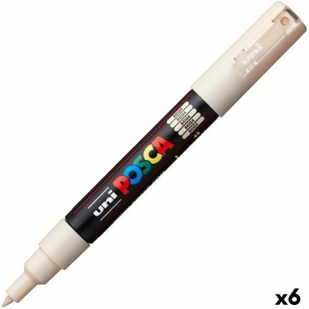 Acryl-Farbstift POSCA PC-1M 0,7 mm Beige (6 Stück) | Tienda24 - Global Online Shop Tienda24.eu