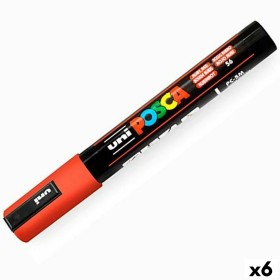 Acryl-Farbstift POSCA PC-5M Rubin 1,8-2,5 mm (6 Stück) von POSCA, Permanent-Marker - Ref: S8437647, Preis: 20,74 €, Rabatt: %