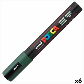 Acryl-Farbstift POSCA PC-5M Dunkelgrün 1,8-2,5 mm (6 Stück) von POSCA, Permanent-Marker - Ref: S8437648, Preis: 20,74 €, Raba...