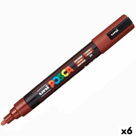 Acrylic paint marker POSCA PC-5M Cocoa 1,8-2,5 mm (6 Units) by POSCA, Permanent Markers & Marker Pens - Ref: S8437650, Price:...