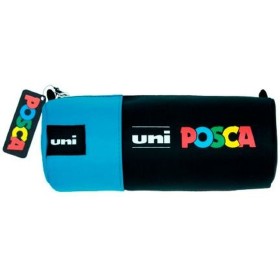 Bolsa Escolar POSCA Azul Preto 8,5 x 19,5 cm de POSCA, Estojos - Ref: S8437723, Preço: 11,31 €, Desconto: %