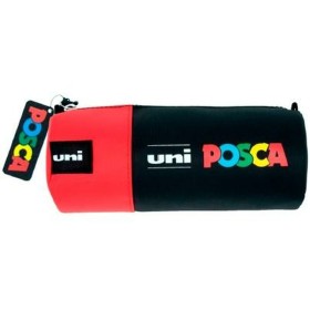 School Case POSCA Black Red 8,5 x 19,5 cm by POSCA, Pencil cases - Ref: S8437724, Price: 11,28 €, Discount: %