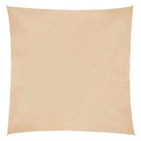 Shade Sails 500 x 500 x 1 cm Beige Polyethylene | Tienda24 - Global Online Shop Tienda24.eu