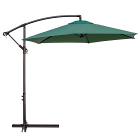 Sunshade Monty Aluminium Green 270 cm by BigBuy Home, Parasols - Ref: S8700105, Price: 116,90 €, Discount: %