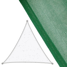 Velas de sombra Aktive Triangular Blanco 360 x 0,5 x 360 cm (4 Unidades) | Tienda24 - Global Online Shop Tienda24.eu