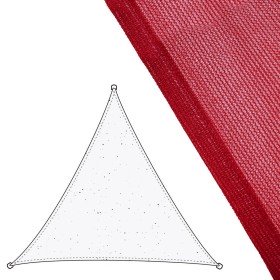 Velas de sombra Aktive Triangular Blanco 360 x 0,5 x 360 cm (4 Unidades) | Tienda24 - Global Online Shop Tienda24.eu