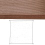 Sonnensegel Markise 5 x 5 m Schokolade Polyäthylen 500 x 500 x 0,5 cm | Tienda24 - Global Online Shop Tienda24.eu