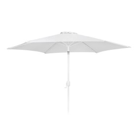 Parasol Alba Blanc Aluminium 300 x 300 x 250 cm de BigBuy Home, Parasols - Réf : S8700190, Prix : 66,50 €, Remise : %