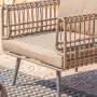 Divano a 2 Piazze Ariki Acciaio Rattan rattan sintetico 161 x 84 x 67 cm | Tienda24 - Global Online Shop Tienda24.eu