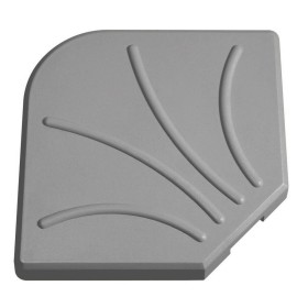 Base para Sombrilla Gris Cemento 47 x 47 x 5,5 cm de BigBuy Home, Bases y soportes para sombrillas - Ref: S8700202, Precio: 4...