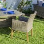 Garden chair Patsy Grey Wood Rattan 58 x 63 x 86 cm | Tienda24 - Global Online Shop Tienda24.eu