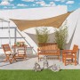 Shade Sails 500 x 500 x 1 cm Beige Polyethylene | Tienda24 - Global Online Shop Tienda24.eu