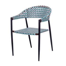 Garden chair Praha Black Exterior Iron (39 x 47 x 94 cm) | Tienda24 - Global Online Shop Tienda24.eu