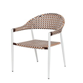 Garden chair DKD Home Decor White Metal 40 x 48 x 93 cm | Tienda24 - Global Online Shop Tienda24.eu