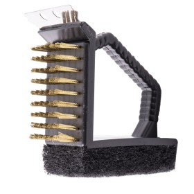 Barbecue Cleaning Brush Cleaning Block Grey 27 cm | Tienda24 - Global Online Shop Tienda24.eu