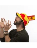 Gorro Balón de Fútbol con Bandera de España en Relieve Th3 Party | Tienda24 Tienda24.eu