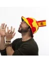 Gorro Balón de Fútbol con Bandera de España en Relieve Th3 Party | Tienda24 Tienda24.eu