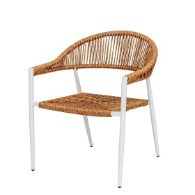 Havestol Ariki 65 x 62 x 76 cm Synthetischer Rattan Stahl Weiß | Tienda24 - Global Online Shop Tienda24.eu