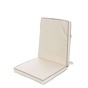 Almofada para cadeiras Creme 90 x 40 x 4 cm de BigBuy Outdoor, Cadeiras - Ref: S8700596, Preço: 28,77 €, Desconto: %