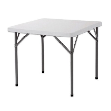 Mesa Dobrável Catering Branco 87 x 87 x 74 cm | Tienda24 - Global Online Shop Tienda24.eu