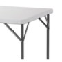 Mesa Dobrável Catering Branco 87 x 87 x 74 cm | Tienda24 - Global Online Shop Tienda24.eu