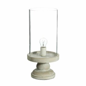 Lampe de bureau LÁMPARAS INDUSTRIALES Gris Verre Ciment 240V 240 V 20,5 x 20,5 x 43 cm de BigBuy Home, Lampes de chevet - Réf...