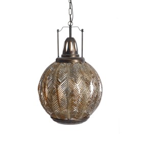 Candeeiro de teto Folhas Dourado Metal 45 x 45 x 70 cm de BigBuy Home, Iluminação suspensa - Ref: S8800209, Preço: 105,19 €, ...