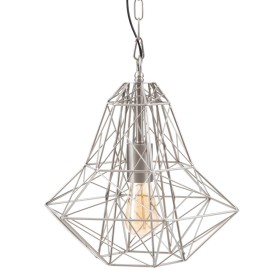 Deckenlampe Alexandra House Living Grau Silberfarben | Tienda24 - Global Online Shop Tienda24.eu