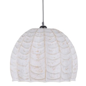 Ceiling Light 37,5 x 37,5 x 31 cm Metal White by BigBuy Home, Pendant Lights - Ref: S8800723, Price: 56,64 €, Discount: %