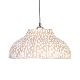 Candeeiro de teto 36,5 x 36,5 x 19 cm Metal Branco de BigBuy Home, Iluminação suspensa - Ref: S8800736, Preço: 27,30 €, Desco...