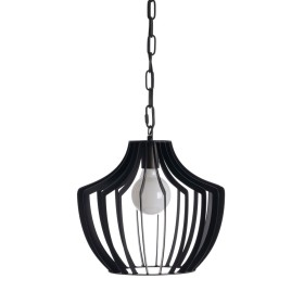 Candeeiro de teto 35 x 35 x 31 cm Preto Metal de BigBuy Home, Iluminação suspensa - Ref: S8801132, Preço: 45,28 €, Desconto: %