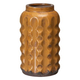 Kaufe Vase 17 x 17 x 29 cm aus Keramik Senf