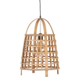 Suspension 33,5 x 33,5 x 48,5 cm Naturel Bambou 220 V 240 V 60 W de BigBuy Home, Suspensions - Réf : S8801291, Prix : 27,98 €...