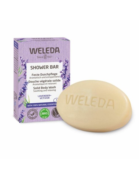 Barra de Sabão Weleda Shower Bar Lavanda 75 g | Tienda24 Tienda24.eu