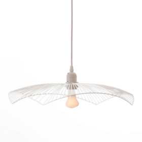 Lámpara de Techo Metal Blanco 46 x 46 cm de BigBuy Home, Iluminación colgante - Ref: S8801292, Precio: 19,54 €, Descuento: %