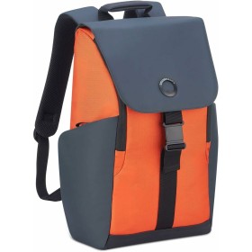 Sacoche pour Portable Delsey Securflap Orange 45,5 x 14,5 x