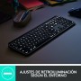 Teclado Logitech Gris QWERTY | Tienda24 Tienda24.eu