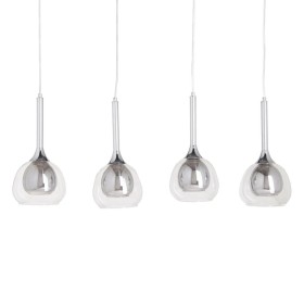 Ceiling Light Crystal Grey Metal 90 x 16 x 50 cm by BigBuy Home, Pendant Lights - Ref: S8801831, Price: 71,34 €, Discount: %