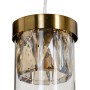 Ceiling Light Crystal Golden Metal 27 cm 31 x 31 x 45 cm | Tienda24 - Global Online Shop Tienda24.eu