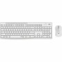 clavier et souris Logitech MK295 Blanc Qwerty Italien | Tienda24 Tienda24.eu