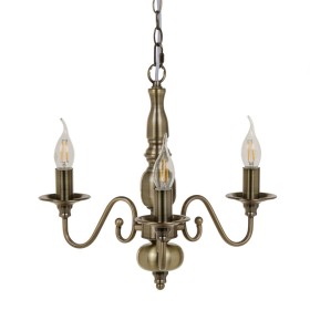 Candeeiro de teto 38 x 38 x 80,5 cm Dourado Metal de BigBuy Home, Iluminação suspensa - Ref: S8801941, Preço: 58,39 €, Descon...