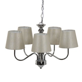 Ceiling Light Ø 14 cm 51 x 51 x 85 cm Metal Silver by BigBuy Home, Pendant Lights - Ref: S8801942, Price: 64,84 €, Discount: %