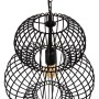 Deckenlampe 34 x 34 x 51 cm Schwarz Eisen Ø 34 cm | Tienda24 - Global Online Shop Tienda24.eu