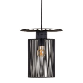 Ceiling Light 27 x 27 x 30,5 cm Black Iron Ø 27 cm by BigBuy Home, Pendant Lights - Ref: S8802361, Price: 23,82 €, Discount: %