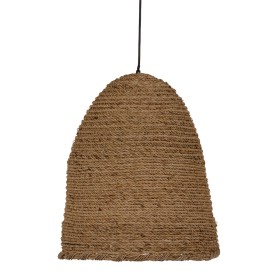 Candeeiro de teto 43 x 43 x 52 cm Natural Ø 43 cm Fibra de BigBuy Home, Iluminação suspensa - Ref: S8802362, Preço: 46,60 €, ...