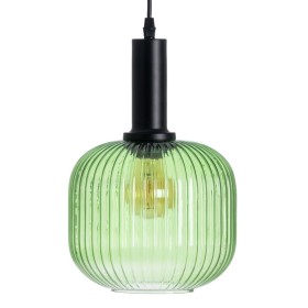 Lampadario Cristallo Metallo Verde 20 x 20 x 30 cm di BigBuy Home, Lampade a sospensione - Rif: S8802472, Prezzo: 35,11 €, Sc...