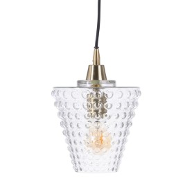 Candeeiro de teto Cristal Metal 20 x 20 x 27 cm de BigBuy Home, Iluminação suspensa - Ref: S8802752, Preço: 26,47 €, Desconto: %