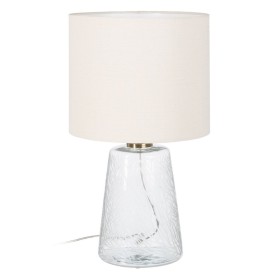 Tischlampe Alexandra House Living Silber aus Keramik 12 x 30 x 12 cm | Tienda24 - Global Online Shop Tienda24.eu