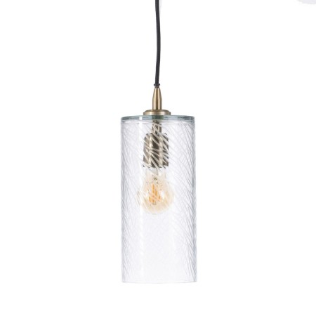 Ceiling Light 12 x 12 x 32 cm Crystal Metal | Tienda24 - Global Online Shop Tienda24.eu