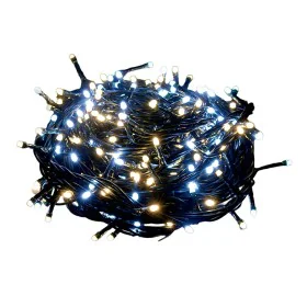 Wreath of LED Lights 25 m White 6 W by BigBuy Christmas, String Lights - Ref: S8803630, Price: 31,88 €, Discount: %